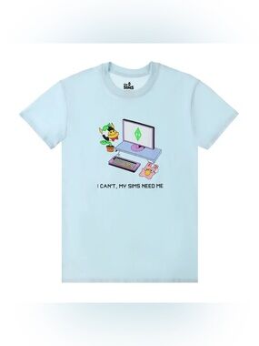 I Can't, My Sims Need Me Graphic Tee